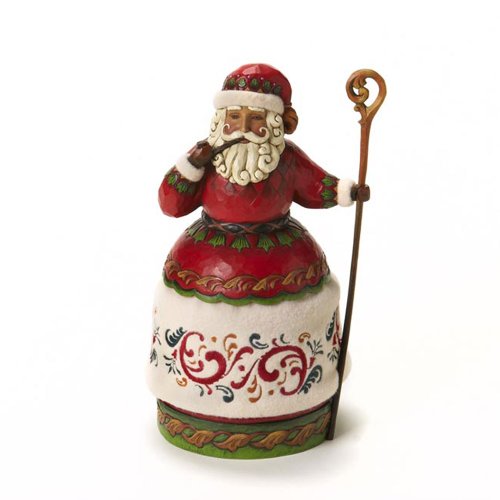 セール品 エネスコ Enesco 置物 インテリア 海外モデル アメリカ 送料無料 Enesco Jim Shore Heartwood Creek Santa With Pipe And Cane Figurine 10 Inchエネスコ Enesco 置物 インテリア 海外モデル アメリカ 全国宅配無料 Skillitech In