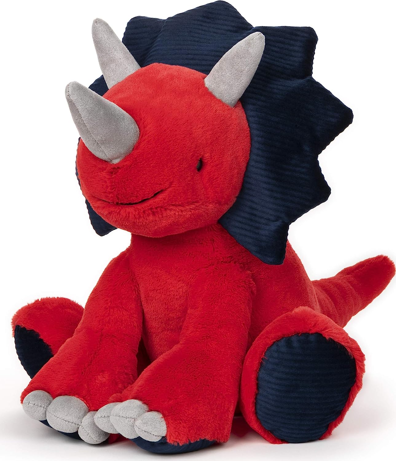 ガンド ぬいぐるみ リアル お世話 かわいい 送料無料 Gund Carson Triceratops Dinosaur Plush Stuffed Animal Red And Blue 12 ガンド ぬいぐるみ リアル お世話 かわいい septicin Com