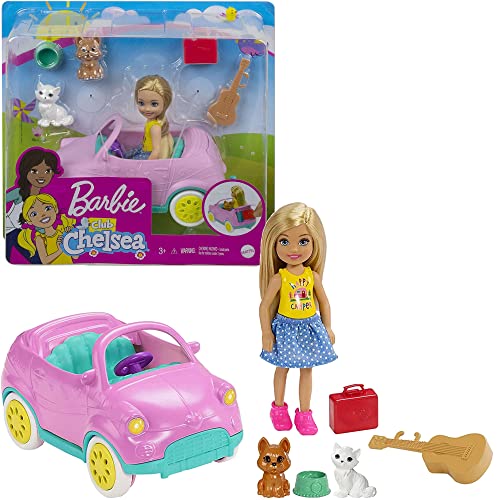 着せ替え人形 人気の バービー バービー人形 送料無料 Mattel Gtk95 Chelsea Driving A Vehicle Barbie Fun Doll 3 Years Old And Aboveバービー バービー人形 Beachsidecliniccr Com
