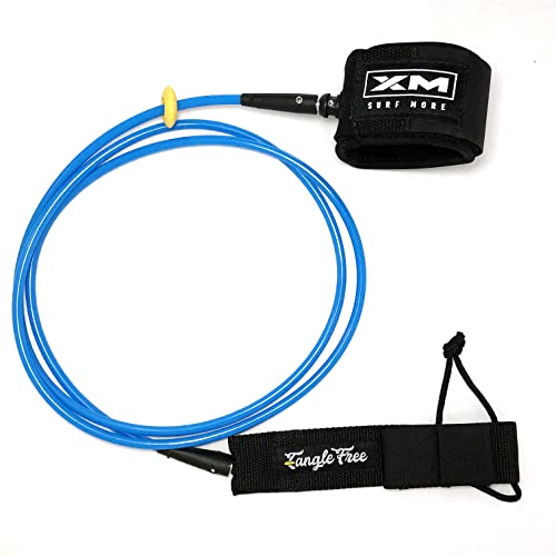 【楽天市場】サーフィン リーシュコード マリンスポーツ XM SURF MORE Regular 6ft Surfboard Leash with Tangle Free Upgrade