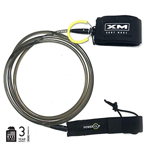 【楽天市場】サーフィン リーシュコード マリンスポーツ XM SURF MORE Big Wave 9ft Surfboard Leash with Power Clip Quick
