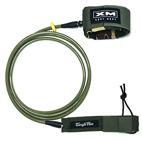 【楽天市場】サーフィン リーシュコード マリンスポーツ XM SURF MORE Big Wave 10ft Surfboard Leash with Tangle Free Upgrade