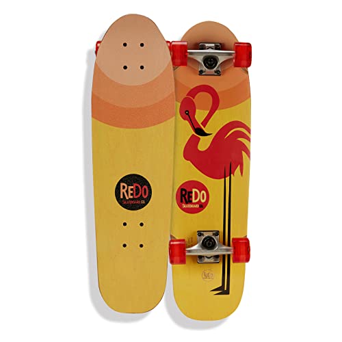 最先端 スタンダードスケートボード スケボー 海外モデル 直輸入 Redo Skateboard Kids 8 Zodiac Premium Flamingo Cruiser Complete Skateboard Orange Yellowスタンダードスケートボード スケボー 海外モデル 直輸入 Angelica 正規店仕入れの Staroneweb Co In