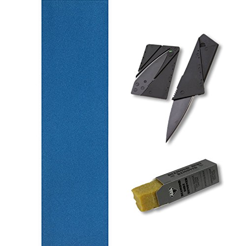 デッキテープ グリップテープ スケボー GT512-BLUE- Black Diamond