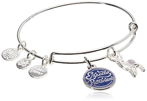 特売 楽天市場 アレックスアンドアニ アメリカ アクセサリー ブランド かわいい 送料無料 Alex And Ani Harry Potter Duo Bangle Bracelet Expecto Patronum One Size Shiny Silverアレックスアンドアニ アメリカ アクセサリー ブランド かわいい Angelica 注目