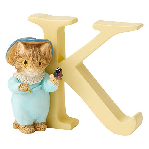 エネスコ Enesco 飾りつけ 室内装飾 外国でひな形 亜米利加 Enesco Beatrix Potter Alphabet Collection Letter K Tom Kitten Figurine, 2.68 Inch, Multicolorエネスコ Enesco 飾りつけ 室内装飾 外国でひな形 亜米利加