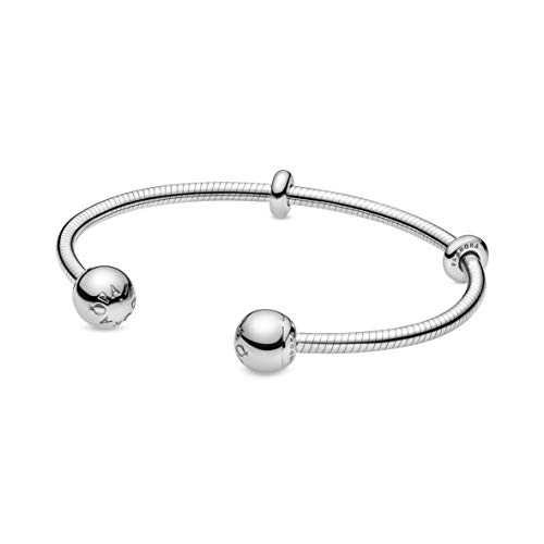 楽天 楽天市場 パンドラ ブレスレット アクセサリー ブランド かわいい 送料無料 Pandora Jewelry Snake Chain Style Open Bangle Sterling Silver Bracelet 6 3 パンドラ ブレスレット アクセサリー ブランド かわいい Angelica 安い購入 Golfinhosdabaixada