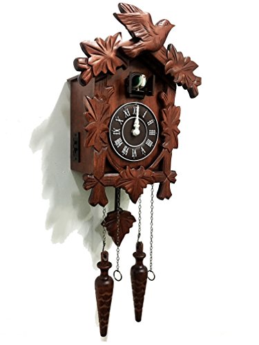 カッコー時計 インテリア 壁掛け時計 海外モデル アメリカ Rylai Vintage Cuckoo Clock Handcrafted Wooden Wall Clock for Home D?corカッコー時計 インテリア 壁掛け時計 海外モデル アメリカ｜angelica