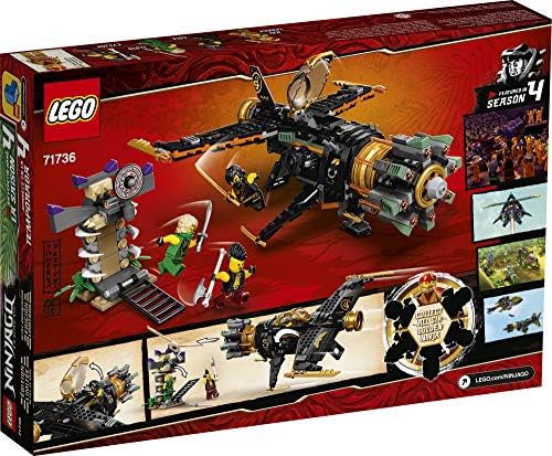 在庫限り レゴ ニンジャゴー Lego Ninjago Legacy Boulder Blaster Airplane Toy Featuring Collectible Figurines New 21 449 Pieces レゴ ニンジャゴー 送料込 Nvccc Net