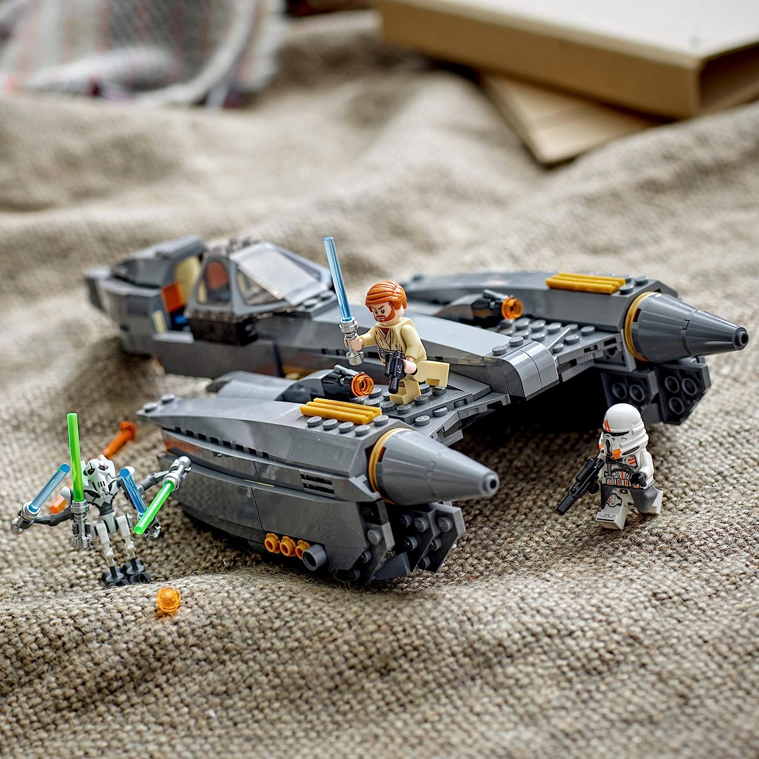 lego star wars general grievous's starfighter set 75286