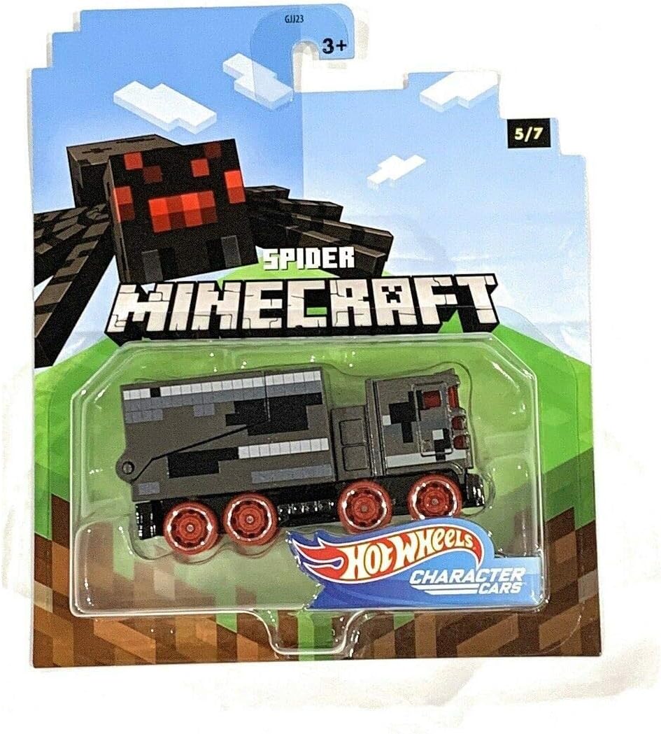 72 以上節約 ホットウィール Hot Wheels キャラクターカー マインクラフト Minecraft コンプリートセット 7台 ビークル ミニカー Pacific Com Co