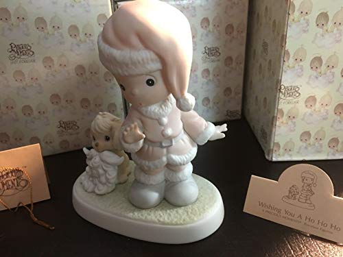 エネスコ Enesco 飾りつけ 室内装飾 外国で模範例 亜米利加 Enesco Precious Moments Wishing You A HO Ho Ho 1992 N/Bエネスコ Enesco 飾りつけ 室内装飾 外国で模範例 亜米利加