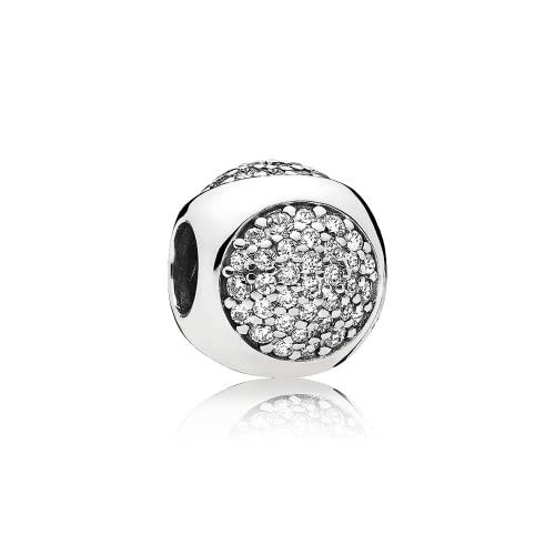 パンドラ ブレスレット チャーム アクセサリー ブランド PANDORA Charm in Sterling Silver with Clear Cubic Zirconia - 796214CZパンドラ ブレスレット チャーム アクセサリー ブランド｜angelica