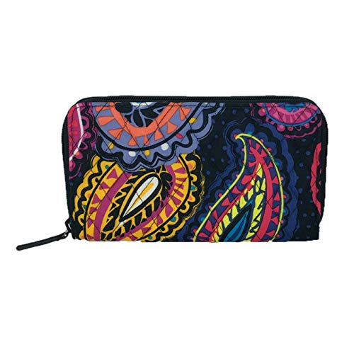 ヴェラブラッドリー ベラブラッドリー アメリカ 日本未発売 財布 Vera Bradley Zip Around Accordion Wallet, Twilight Paisleyヴェラブラッドリー ベラブラッドリー アメリカ 日本未発売 財布｜angelica