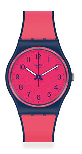 新しいエルメス 腕時計 スウォッチ レディース Swatch Urbaholic Swiss Quartz Mixed Strap Blue 16 Casual Watch Model Gn264 腕時計 スウォッチ レディース 大切な人へのギフト探し Universusmedia Com