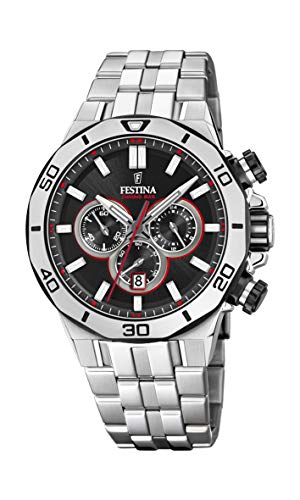 ウオッチ フェスティナ フェスティーナ スイス メンズ 送料無料 Festina Unisex Adult Chronograph Quartz Watch With Stainless Steel Strap F448 4腕時計 フェスティナ フェスティーナ スイス メンズ Pghintheround Com