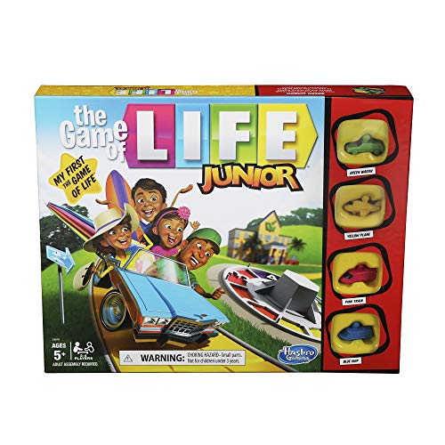 ゲーム盤力くらべ 英語 亜米利加 外国で力くらべ Hasbro Gaming The Game of Life Junior Board Game for Kids Ages 5 and Up,Game for 2-4 Playersゲーム盤力くらべ 英語 亜米利加 外国で力くらべ