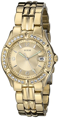 ウオッチ ゲス GUESS レディース U85110L1 GUESS Gold-Tone Bracelet Watch with Date Feature. Color: Gold-Tone (Model: U85110L1)ウオッチ ゲス GUESS レディース U85110L1