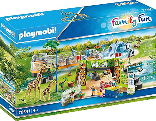 プレイモービル　動物園　ZOO とどうぶつ色々セット PLAYMOBIL プレイモービル］1.2.3 動物園 大 - 木のおもちゃ