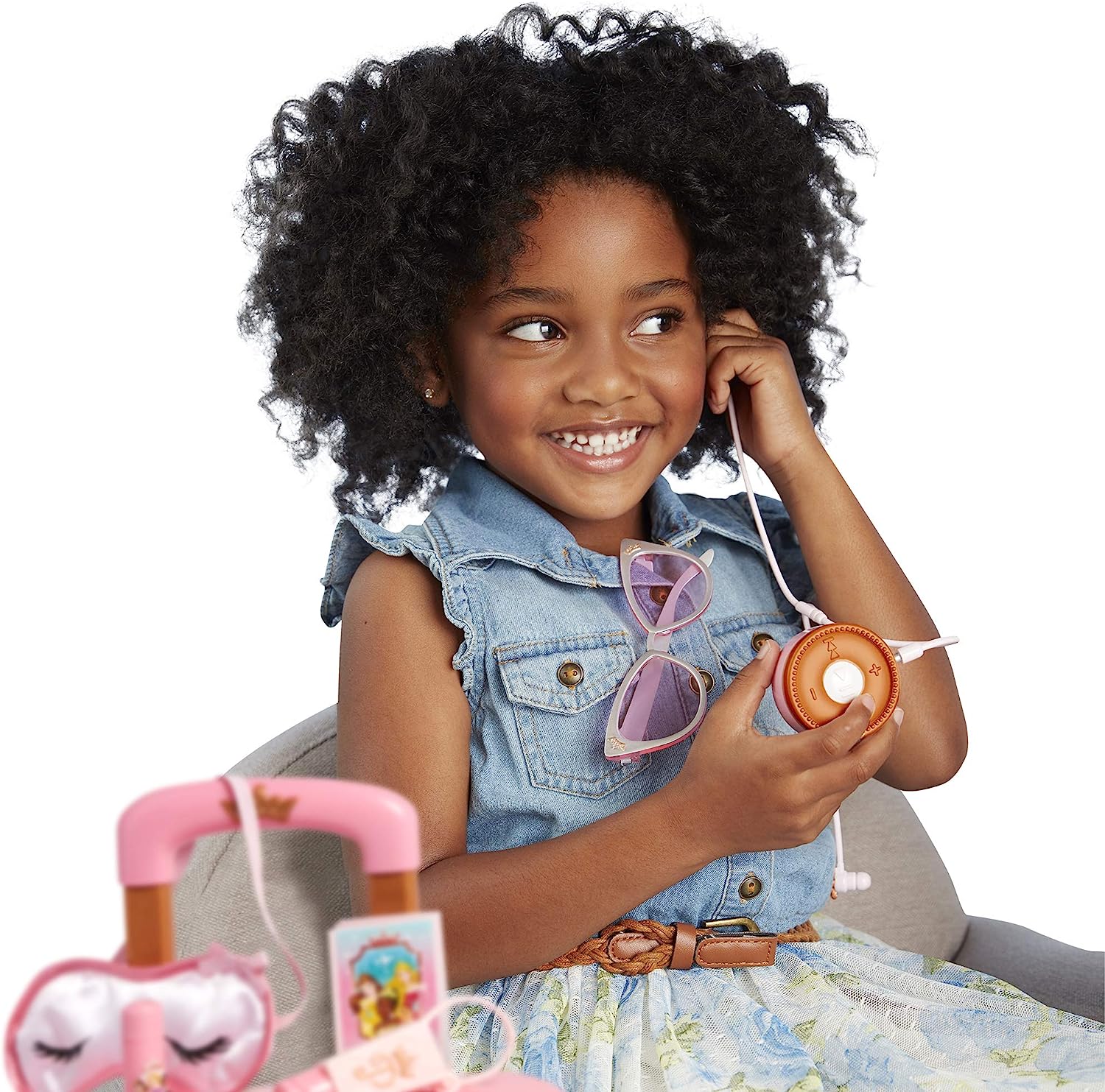 ディズニープリンセス Disney Princess トラベルスーツケースプレイセット 3歳以上向け トラベルパスポートを含む17のグッズ