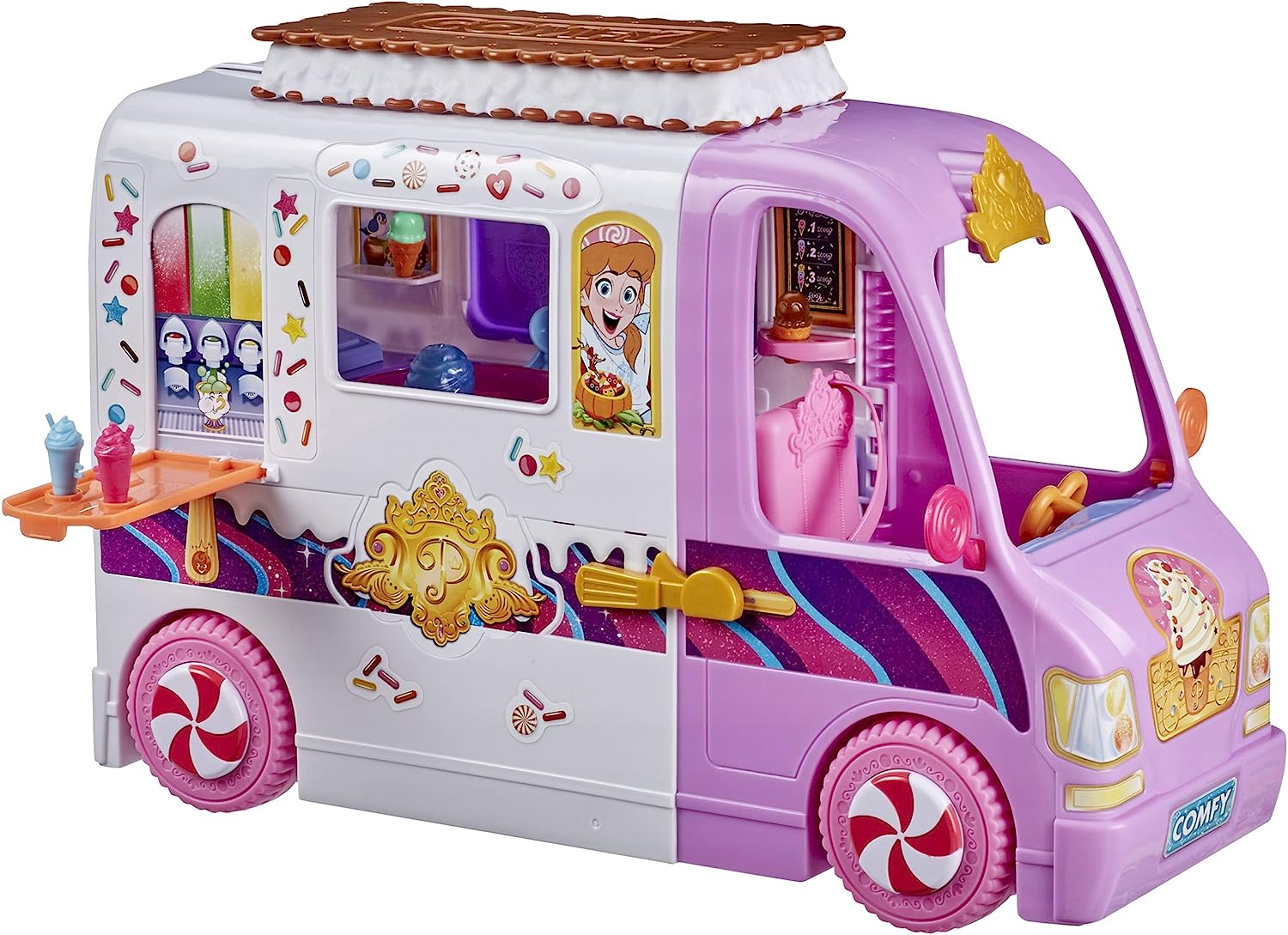 ディズニープリンセス 送料無料 Disney Princess Comfy Squad Sweet Treats Truck Playset With 16 Accessories Pretend Ice Cream Shop Toy For Girls 5 Years Old And Upディズニープリンセス Sandjfisheries Co Uk