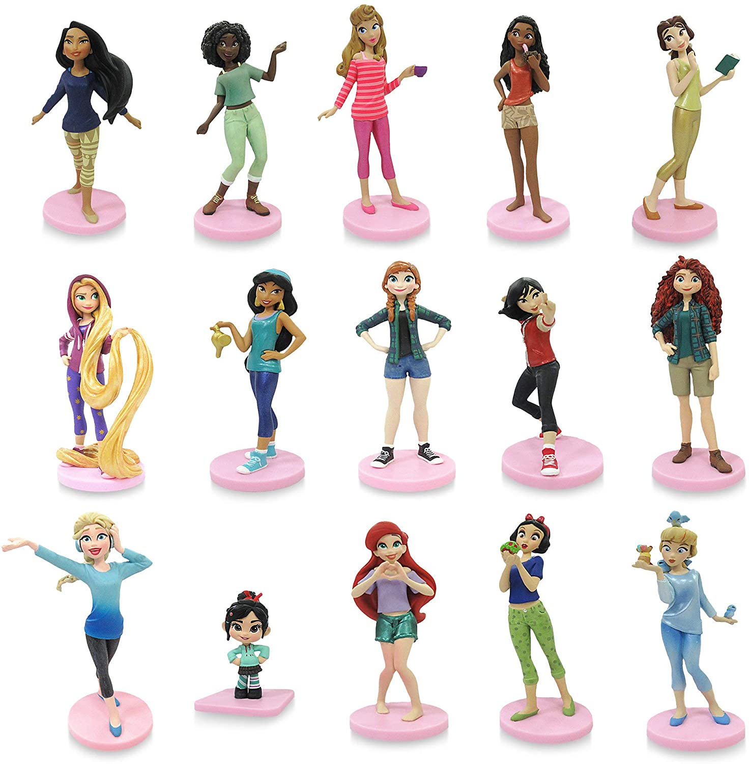 ディズニー王女 貨物輸送無料 Disney Ralph Breaks The Internet Mega Figure Setディズニープリンセス Eurovisionbd Com