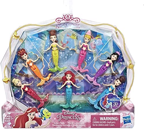 魅力的な価格 ディズニープリンセス Disney Princess Ariel And Sisters Dolls Mermaid 7pkディズニー プリンセス