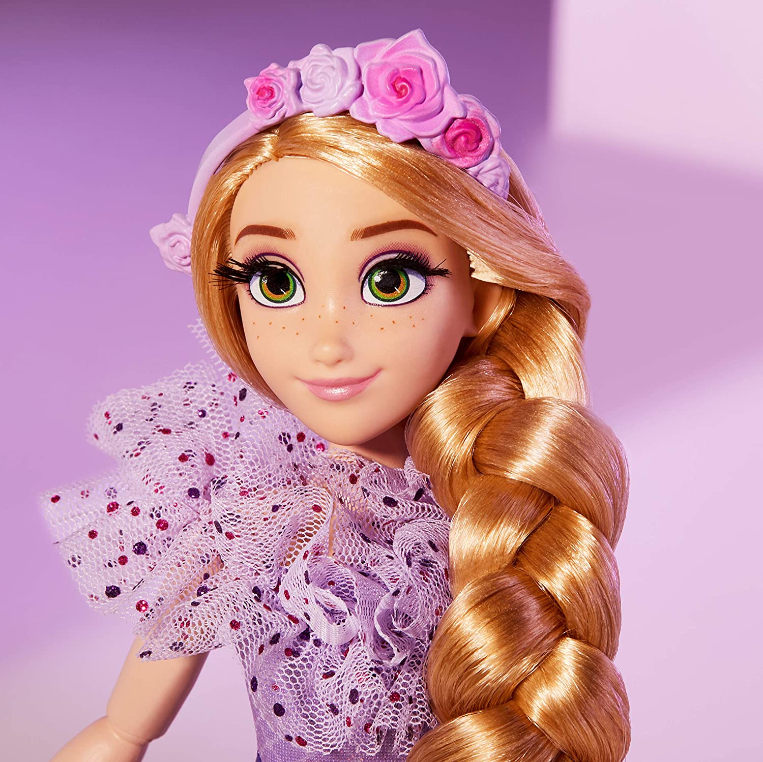 楽天市場 塔の上のラプンツェル タングルド ディズニープリンセス 送料無料 Disney Princess Style Series Rapunzel Fashion Doll Contemporary Style Dress With Headband Purse And Shoes Toy For Girls 6 塔の上のラプンツェル タングルド ディズニー