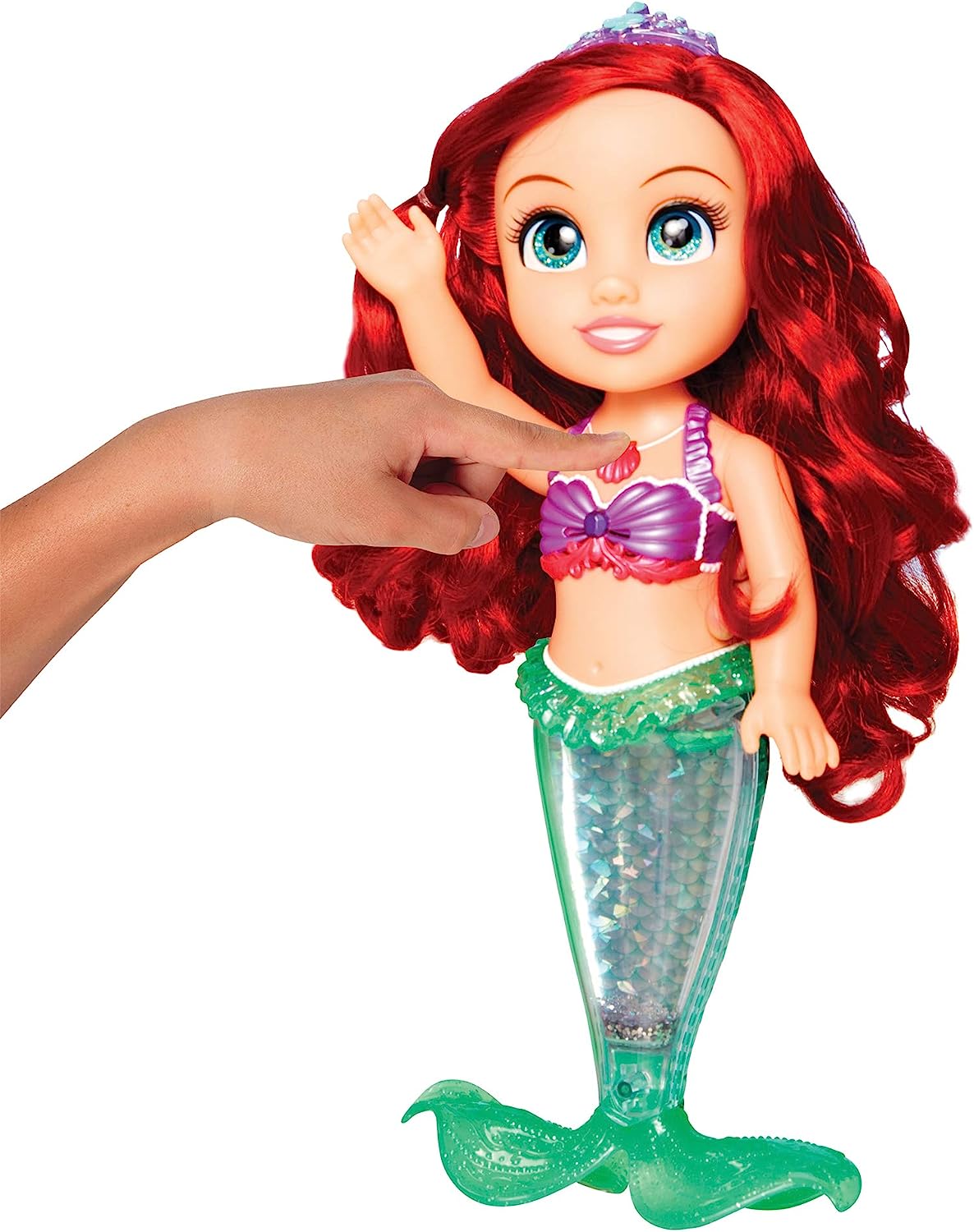 楽天市場 リトル マーメイド アリエル ディズニープリンセス 人魚姫 送料無料 Disney Princess Ariel Doll Sing Sparkle Light Up With 2 Songs Over Phrases 14 Inches Tallリトル マーメイド アリエル ディズニープリンセス 人魚姫 Angelica