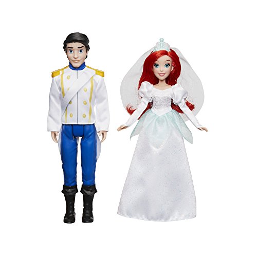 予約販売品 リトル マーメイド アリエル ディズニープリンセス 人魚姫 Disney Princess Ariel And Prince Eric 2 Fashion Dolls From The Little Mermaid Movie Doll In Wedding Dress Tiara And リトル マーメイド アリエル ディズニープリンセス 人魚姫