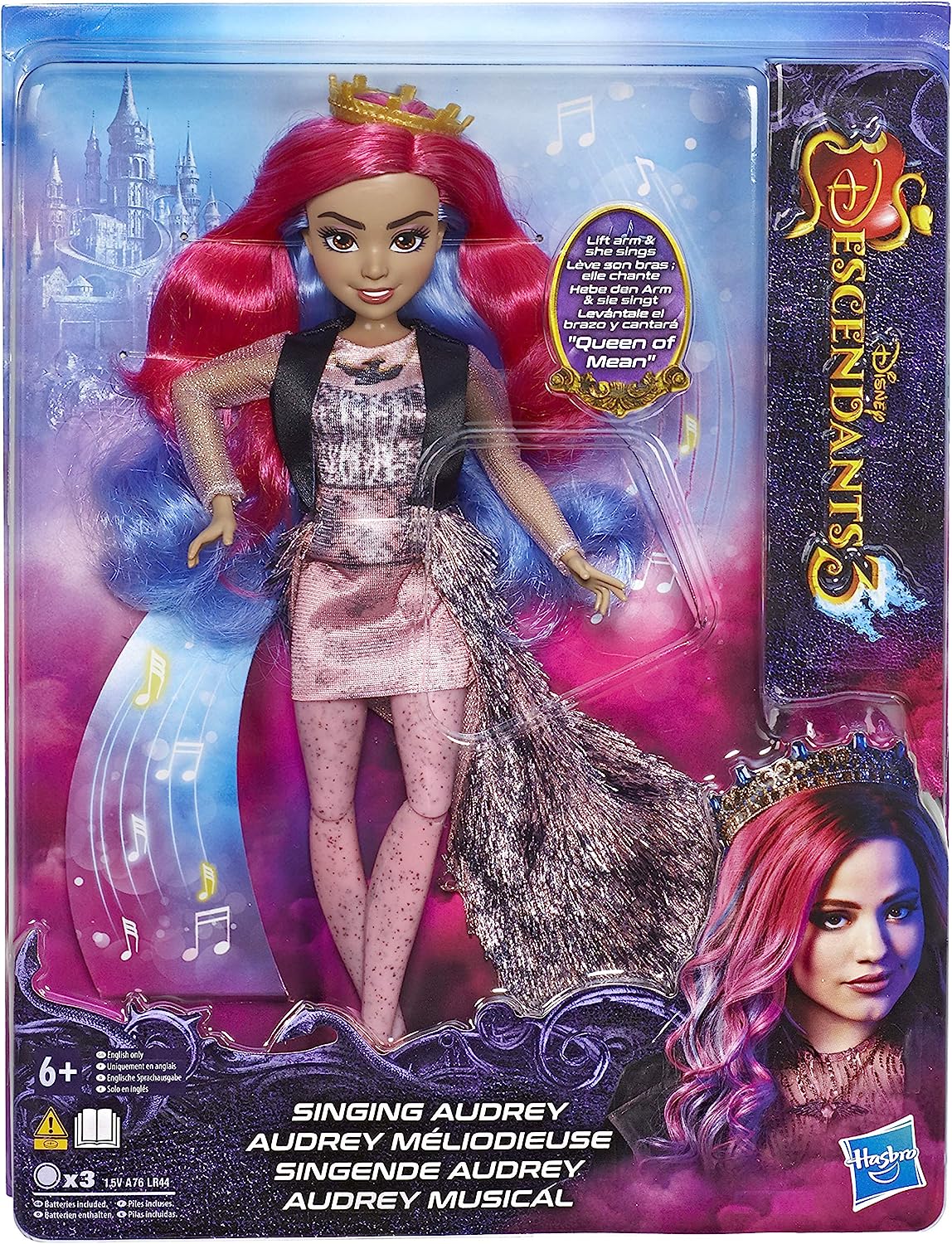 人気絶頂 ディセンダント ヴィランズ ディズニーチャンネル Disney Descendants Audrey Singing Doll Sings Queen Of Mean From 3ディセンダント ヴィランズ ディズニーチャンネル 大流行中 Azurpiscines68 Fr