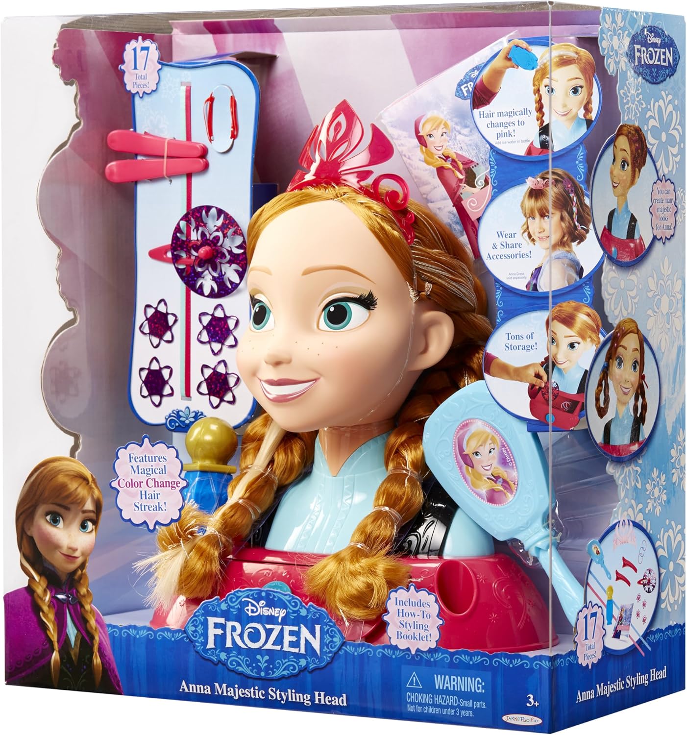 アナと雪のクィーン アナ雪 ウォルトディズニー妃殿下 フローズン 貨物輸送無料 Frozen Anna Majestic Styling Headアナと雪の女王 アナ雪 ディズニープリンセス フローズン Mammolafunghi It