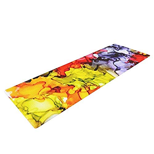 代引き手数料無料 楽天市場 ヨガマット フィットネス 送料無料 Kess Inhouse Claire Day Yoga Exercise Mat Southern Comfort 72 X 24 Inchヨガマット フィットネス Angelica 50 Off Lexusoman Com