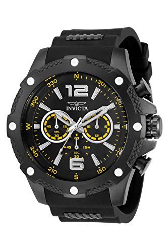 激安ブランド 腕時計 インヴィクタ インビクタ フォース メンズ Invicta Men S 50mm I Force Quartz Chronograph Black Dial Black Yellow Tone Silicone Strap Watch腕時計 インヴィクタ インビクタ フォース メンズ Angelica 爆安プライス Logisticegypt Com
