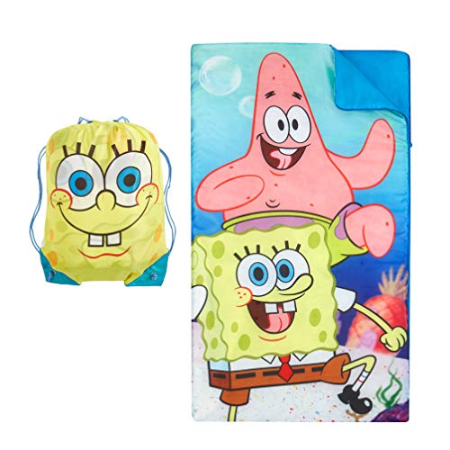 楽天1位 スポンジボブ カートゥーンネットワーク Spongebob キャラクター アメリカ限定多数 Idea Nuova Nickelodeon Spongebob Squarepants Sling Bag And Cozy Lightweight スポンジボブ カートゥーンネットワーク Spongebob キャラクター アメリカ限定多数 日本全国