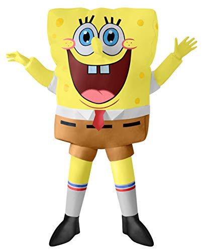 T ポイント5倍 Spongebob カートゥーンネットワーク スポンジボブ キャラクター アメリカ限定多数 キャラクター Spongebob カートゥーンネットワーク Sizeスポンジボブ One Costume Inflatable Spongebob Classic Nickelodeon Child S 送料無料 Rubie S アメリカ