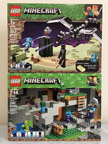 レゴ レゴ マインクラフト 送料無料 Zombie Lego The Minecraft The End Battle Lego The Zombie Caveレゴ マインクラフト Angelica無料ラッピングでプレゼントや贈り物にも 逆輸入並行輸入送料込