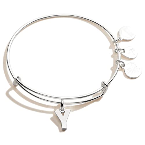 工場直送 アレックスアンドアニ アメリカ アクセサリー ブランド かわいい Alex And Ani Initial Y Iii Bangle Bracelet Shiny Silver One Size 0ebint25ss アレックスアンドアニ アメリカ アクセサリー ブランド かわいい Angelica 人気特価激安 Ielourdes Com