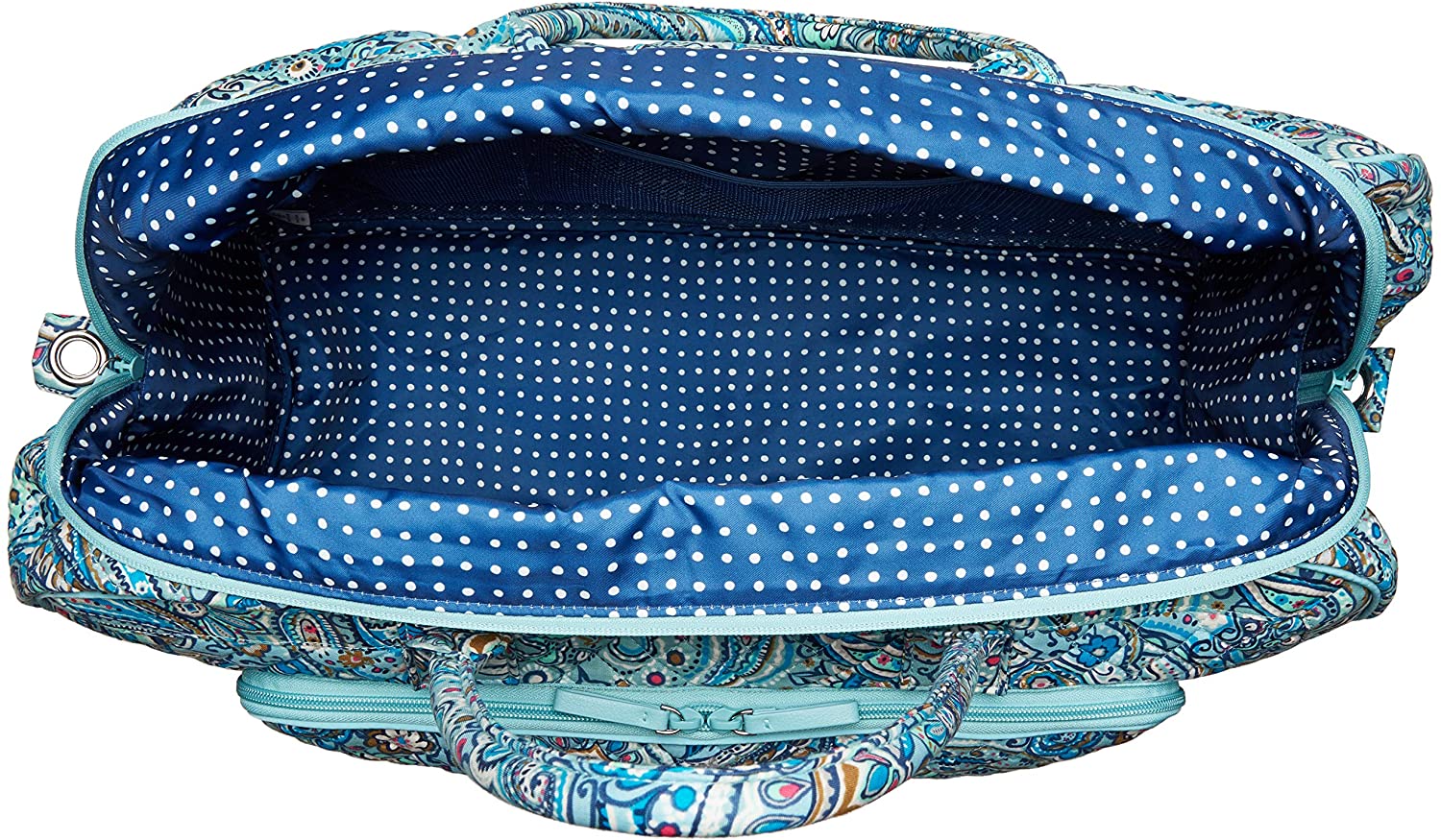 21新発 ヴェラブラッドリー ベラブラッドリー アメリカ フロリダ州マイアミ 日本未発売 Vera Bradley Womens Iconic Grand Weekender Travel Bag Signature Cotton Daisy Dotヴェラブラッドリー ベラブラッドリー アメリカ フロリダ州マイアミ 日本未発売 最終決算