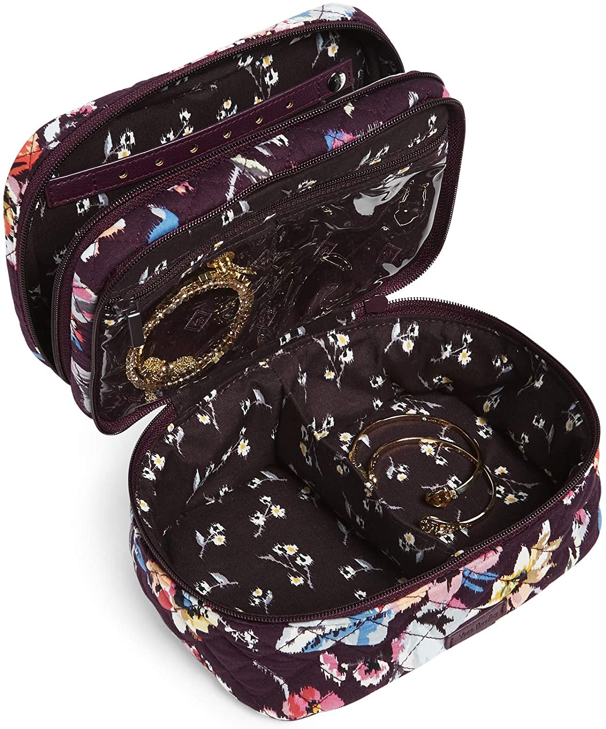 楽天ランキング1位 ヴェラブラッドリー ベラブラッドリー アメリカ フロリダ州マイアミ 日本未発売 Vera Bradley Signature Cotton Jewelry Organizer Train Case Indiana Roseヴェラブラッドリー ベラブラッドリー アメリカ フロリダ州マイアミ 日本未発売 保存版