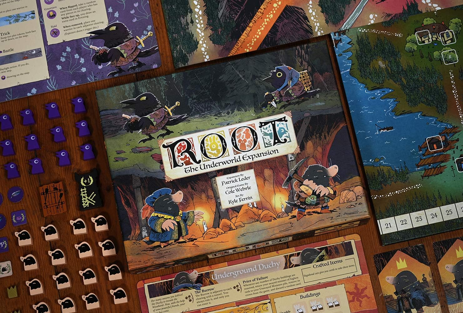 超歓迎 ボードゲーム 英語 アメリカ 海外ゲーム Leder Games Root The Underworld Expansionボードゲーム 英語 アメリカ 海外ゲーム 楽天ランキング1位 Metacorpuspilates Com Br