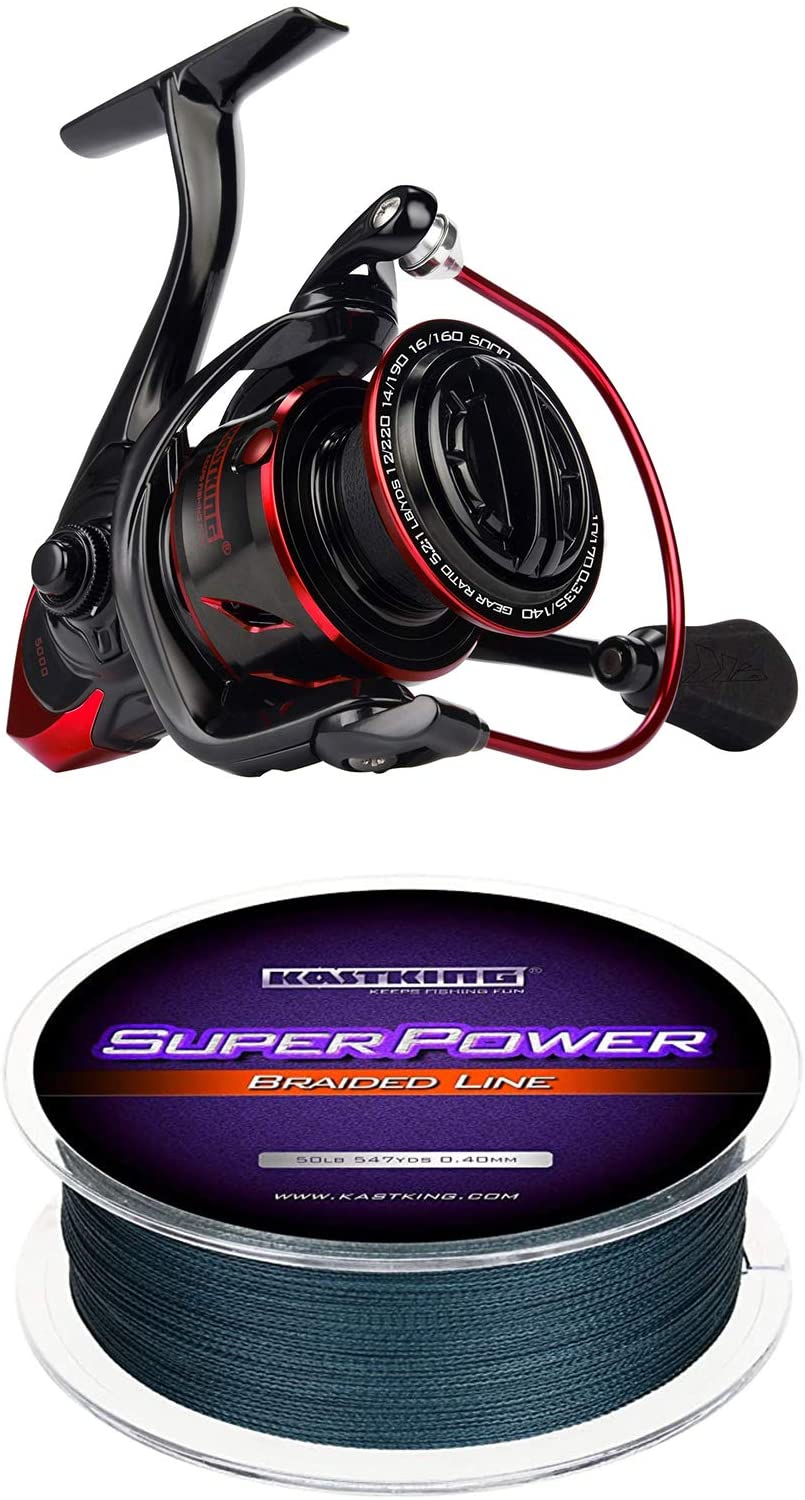 60 Off リール キャストキング 釣り道具 フィッシング 海外限定多数 送料無料 Kastking Sharky Iii Spinning Reel Bundle With Kastking Superpower Braided Fishing Lineリール キャストキング 釣り道具 フィッシング 海外限定多数 レビューで送料無料