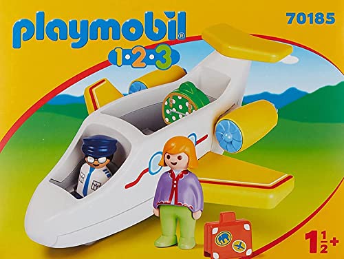 交換無料 プレイモービル ブロック 組み立て 知育玩具 ドイツ Playmobil 1 2 3 Plane With Passenger For Children 18 Months プレイモービル ブロック 組み立て 知育玩具 ドイツ Angelica 訳ありセール格安 Neostudio Ge