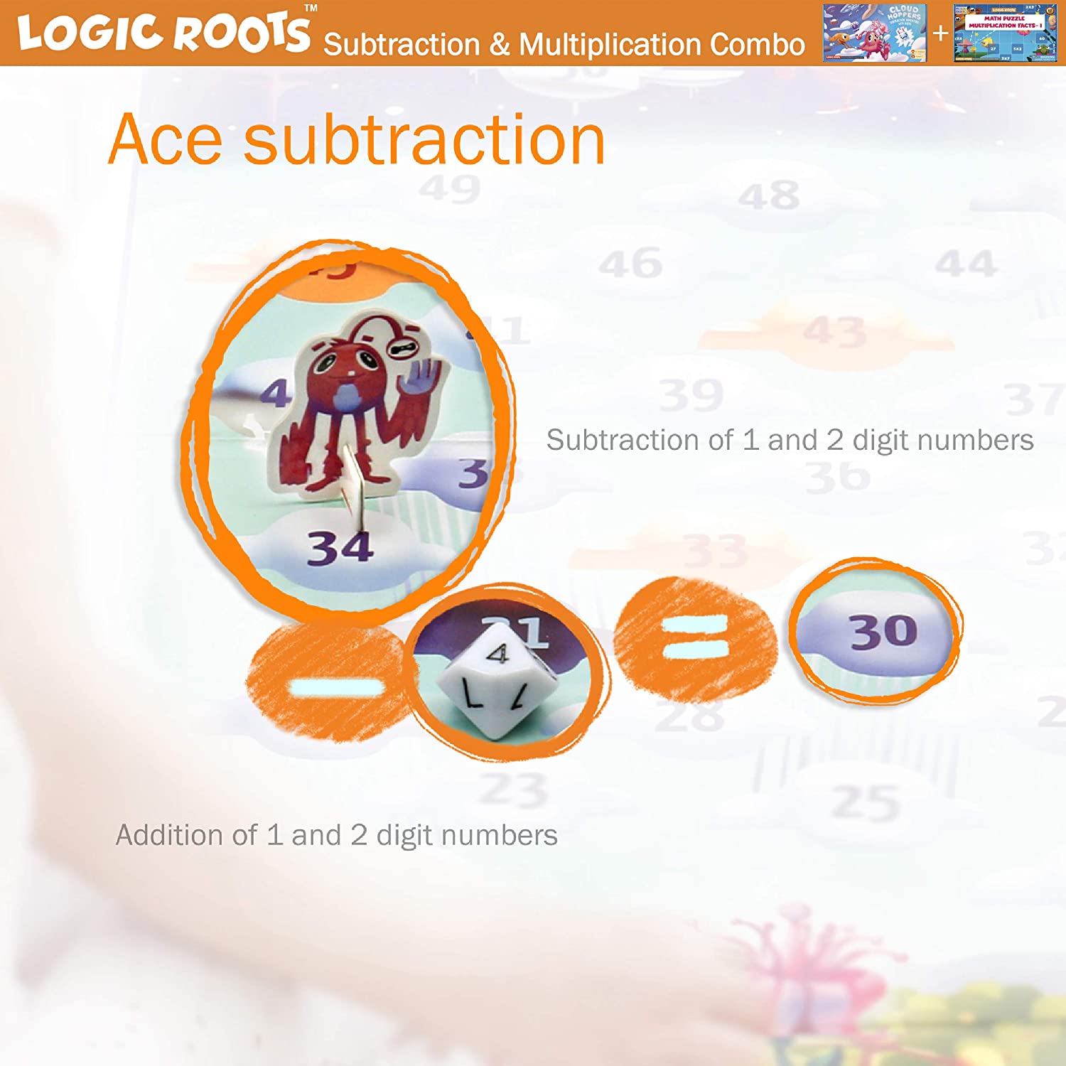 即納特典付き ボードゲーム 英語 アメリカ 海外ゲーム Logic Roots Stem Addition Subtraction Multiplication Puzzles Games For Kidsボードゲーム 英語 アメリカ 海外ゲーム Angelica 宅送 Www Faan Gov Ng