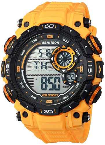 腕時計 アーミトロン レディース Armitron Sport Men's Digital Chronograph Resin Strap Watch, 40/8397腕時計 アーミトロン レディース｜angelica