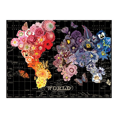ジグソーパズル 海外製 アメリカ Galison Full Bloom World Map Puzzleジグソーパズル 海外製 アメリカ|angelica