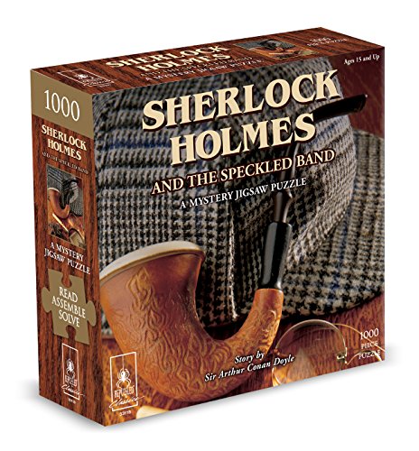 ジグソーパズル 海外製 アメリカ Bepuzzled Classic Mystery Jigsaw Puzzle - Sherlock Holmes, 1000ジグソーパズル 海外製 アメリカ|angelica