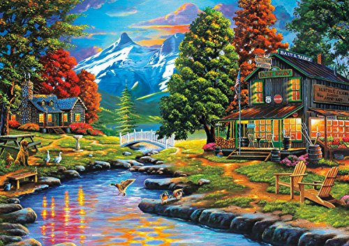 ジグソーパズル 海外製 アメリカ Buffalo Games - Geno Peoples - Dewie Hollow - 500 Piece Jigsaw Puzzle For Adults -Challenging Puzzle Perfect for Game Nights - Finished Size is 21.25 x 15.00ジグソーパズル 海外製 アメリカ｜angelica