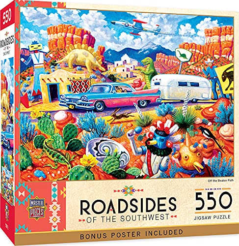 ジグソーパズル 海外製 アメリカ MasterPieces 550 Piece Jigsaw Puzzle for Adults, Family, Or Youth - Off The Beaten Path - 18"x24"ジグソーパズル 海外製 アメリカ|angelica