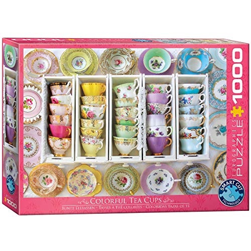 ジグソーパズル 海外製 アメリカ Colorful Tea Cupsジグソーパズル 海外製 アメリカ｜angelica 12,484円